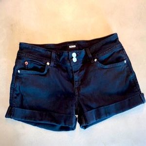 Hudson black short shorts